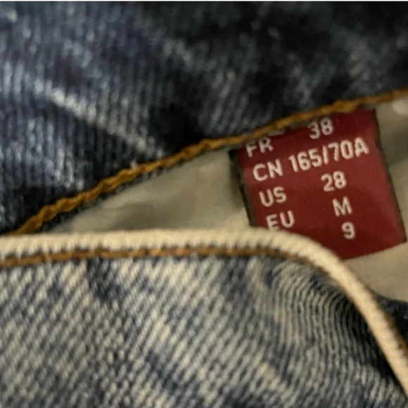 Comptoir Des Cotonniers Blue Ankle Cropped Jeans Rita - Picture 4 of 4